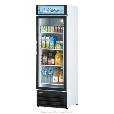 Turbo Air TGM-14RV-N6 Refrigerator, Merchandiser