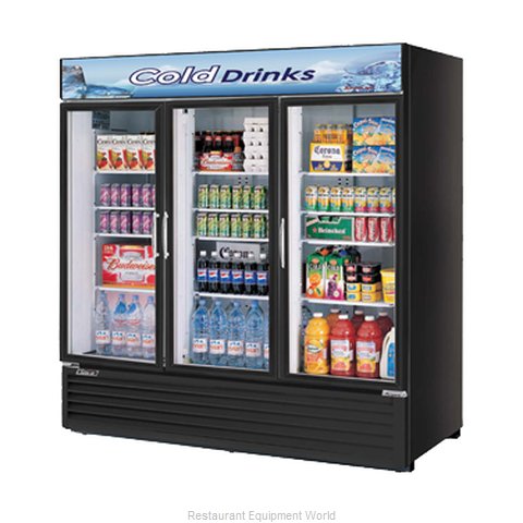 Turbo Air TGM-72RS(B)-N Refrigerator, Merchandiser