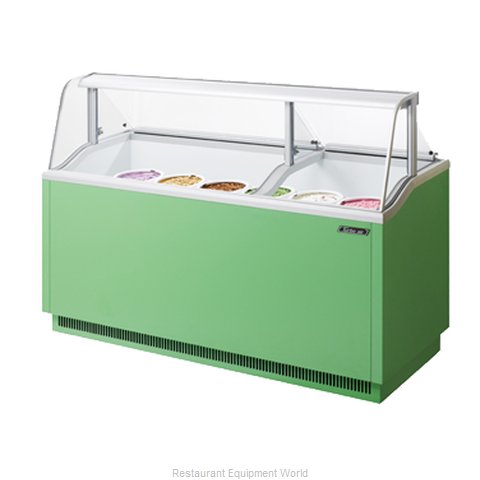 Turbo Air TIDC-70G Display Case, Dipping Ice Cream