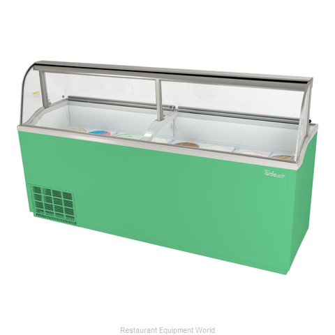 Turbo Air TIDC-91G-N Display Case, Dipping Ice Cream