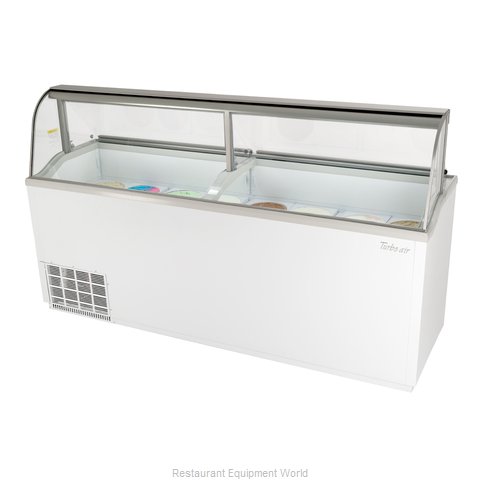 Turbo Air TIDC-91W-N Display Case, Dipping Ice Cream