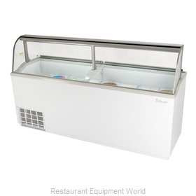 Turbo Air TIDC-91W-N Display Case, Dipping Ice Cream