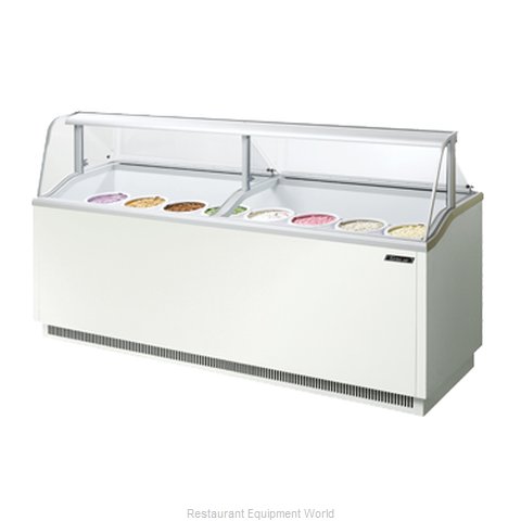 Turbo Air TIDC-91W Display Case, Dipping Ice Cream