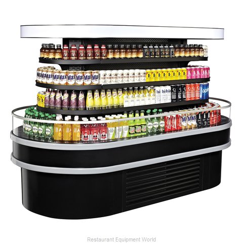 Turbo Air TIOM-36RSRB-N Display Case, Refrigerated, Self-Serve