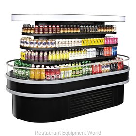 Turbo Air TIOM-36RSRB-N Display Case, Refrigerated, Self-Serve