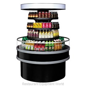 Turbo Air TIOM-48RRB-N Display Case, Refrigerated, Self-Serve