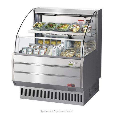 Turbo Air TOM-30LS-N Merchandiser, Open Refrigerated Display