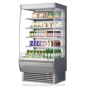 Turbo Air TOM-36DXS-N Merchandiser, Open Refrigerated Display