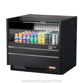 Turbo Air TOM-36UC-W(B)-N Merchandiser, Open Refrigerated Display