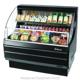 Turbo Air TOM-40LW(B)-N Merchandiser, Open Refrigerated Display