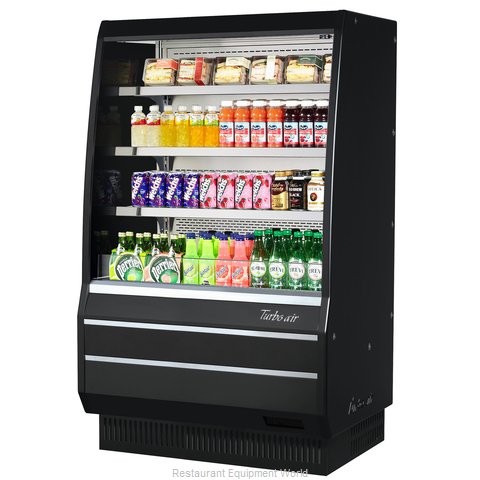 Turbo Air TOM-40MB-SP(-A)-N Merchandiser, Open Refrigerated Display