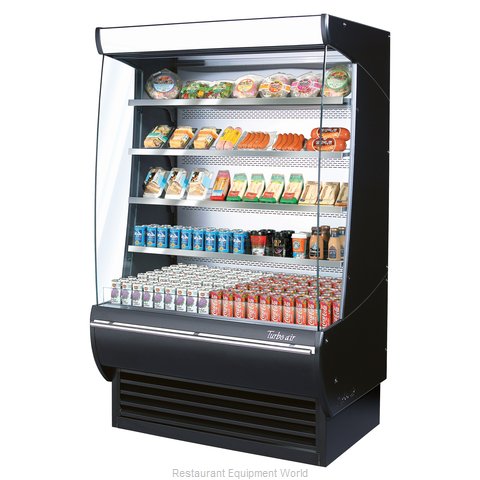 Turbo Air TOM-48DXB-N Merchandiser, Open