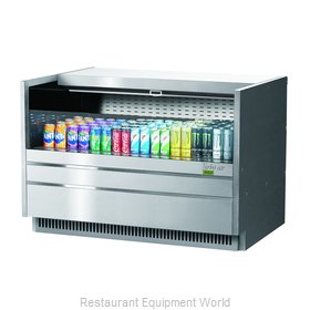 Turbo Air TOM-48UC-S-N Merchandiser, Open Refrigerated Display