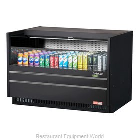 Turbo Air TOM-48UC-W(B)-N Merchandiser, Open Refrigerated Display