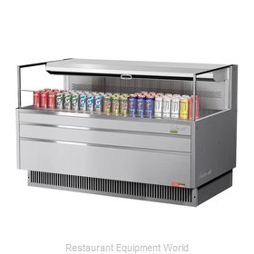 Turbo Air TOM-60L-UF-S-1S-N Merchandiser, Open Refrigerated Display