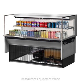 Turbo Air TOM-60L-UF-S-2SI-N Display Case, Refrigerated, Drop In