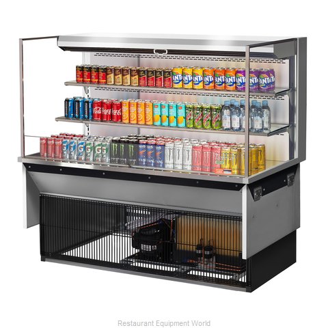 Turbo Air TOM-60L-UF-S-3SI-N Display Case, Refrigerated, Drop In