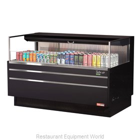 Turbo Air TOM-60L-UF-W(B)-1S-N Merchandiser, Open Refrigerated Display