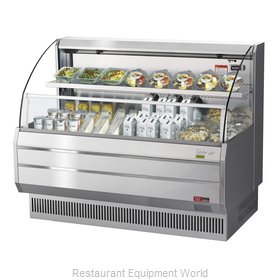 Turbo Air TOM-60LS-N Merchandiser, Open Refrigerated Display