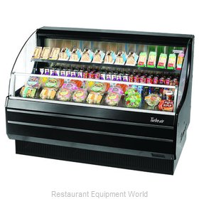 Turbo Air TOM-60LW(B)-N Merchandiser, Open Refrigerated Display