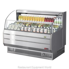 Turbo Air TOM-60SS-N Merchandiser, Open Refrigerated Display