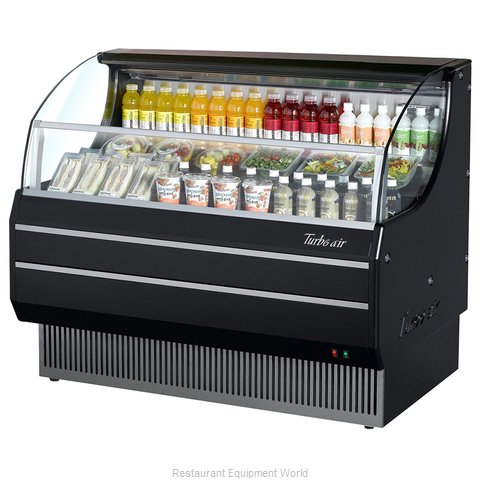 Turbo Air TOM-60SW(B)-N Merchandiser, Open Refrigerated Display