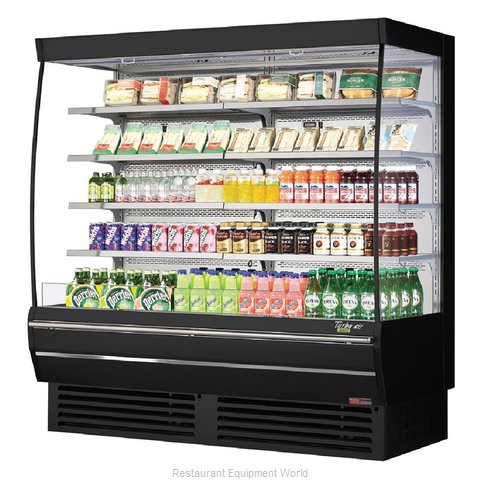 Turbo Air TOM-72DXB-N Merchandiser, Open Refrigerated Display