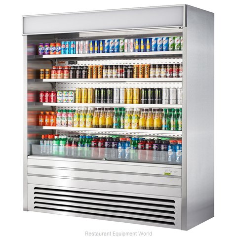 Turbo Air TOM-72ES-N Merchandiser, Open Refrigerated Display