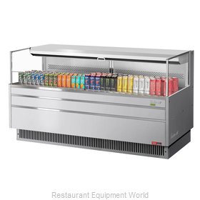 Turbo Air TOM-72L-UF-S-1S-N Merchandiser, Open Refrigerated Display