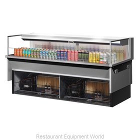 Turbo Air TOM-72L-UF-S-1SI-N Display Case, Refrigerated, Drop In