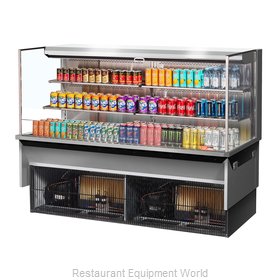 Turbo Air TOM-72L-UF-S-3SI-N Display Case, Refrigerated, Drop In