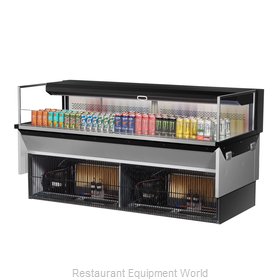 Turbo Air TOM-72L-UF-W(B)-1SI-N Display Case, Refrigerated, Drop In