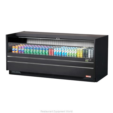 Turbo Air TOM-72UC-W(B)-N Merchandiser, Open Refrigerated Display