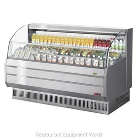 Turbo Air TOM-75SS-N Merchandiser, Open Refrigerated Display