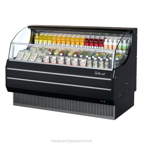 Turbo Air TOM-75SW(B)-N Merchandiser, Open Refrigerated Display