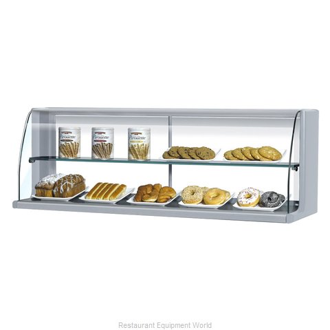 Turbo Air TOMD-40HS Display Case, Non-Refrigerated Countertop