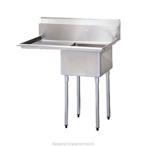 Turbo Air TSA-1-14-L2 Sink, (1) One Compartment (Magnified)