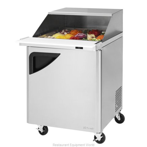 Turbo Air TST-28SD-12-N-SL Refrigerated Counter, Mega Top Sandwich / Salad Unit