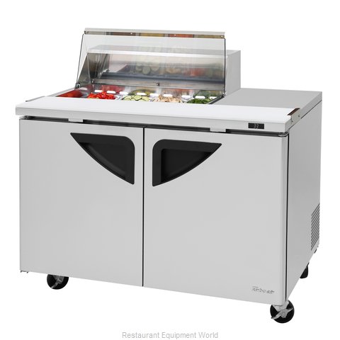Turbo Air TST-48SD-08S-N-CL Refrigerated Counter, Sandwich / Salad Unit