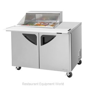 Turbo Air TST-48SD-12M-N-CL Refrigerated Counter, Mega Top Sandwich / Salad Unit