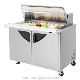 Turbo Air TST-48SD-18-N-CL Refrigerated Counter, Mega Top Sandwich / Salad Unit