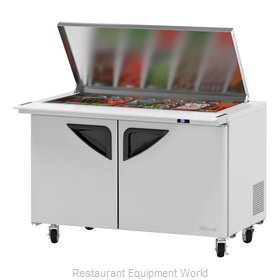 Turbo Air TST-48SD-18-N-FL Refrigerated Counter, Mega Top Sandwich / Salad Unit