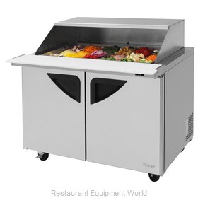 Turbo Air TST-48SD-18-N-SL Refrigerated Counter, Mega Top Sandwich / Salad Unit