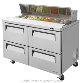 Turbo Air TST-48SD-D4-N Refrigerated Counter, Sandwich / Salad Top