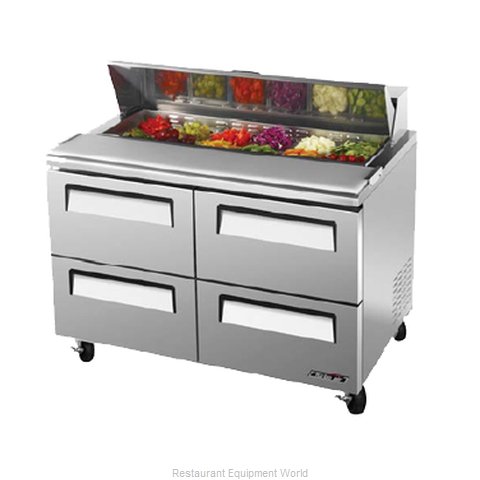 Turbo Air TST-48SD-D4 Refrigerated Counter, Sandwich / Salad Top