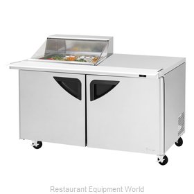 Turbo Air TST-60SD-12M-N-CL Refrigerated Counter, Mega Top Sandwich / Salad Unit