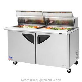 Turbo Air TST-60SD-24-N-CL Refrigerated Counter, Mega Top Sandwich / Salad Unit