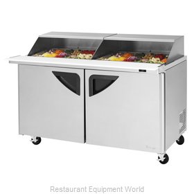 Turbo Air TST-60SD-24-N-SL Refrigerated Counter, Mega Top Sandwich / Salad Unit