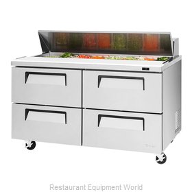 Turbo Air TST-60SD-D4-N Refrigerated Counter, Sandwich / Salad Top