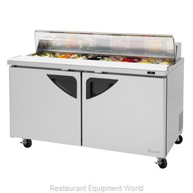 Turbo Air TST-60SD-N-CL Refrigerated Counter, Sandwich / Salad Unit